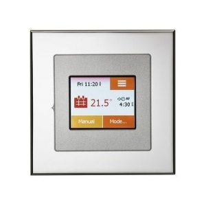 HEATMAT WIFI TOUCH SCREEN 16A THERMOSTAT SILVER/CHROME