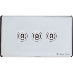 HERITAGE POL.CHROME T/POLE SWITCH