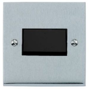 HERITAGE SATIN CHROME TRIPLE POLE SWITCH
