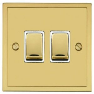 HERITAGE 2G 2W POLISHED BRASS (WHI INS)