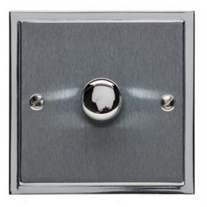 HERITAGE 1G LED DIMMER SATIN CHROME