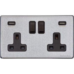HERITAGE SAT CHROME 2G USB SOCKET