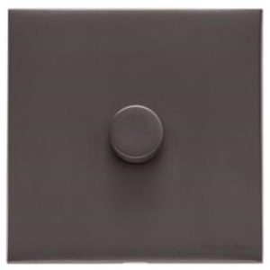 HERITAGE WINCHESTER RANGE 1 GANG TED DIMMER (COMPATIBLE WITH LED LAMPS) MATT BRONZE