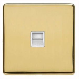 HERITAGE POL.BRASS BT SLAVE SOCKET