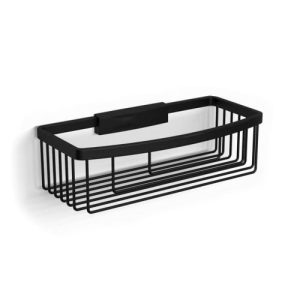 HIB CORNER SHOWER BASKET (BLACK) - TRADITIONAL