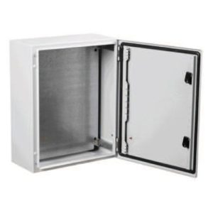 HELLERMANN 400X400X200MM IP65 STEEL ENCLOSURE