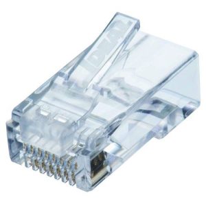 IDEAL FEED-THRU CAT 6 PLUGS (PK25)