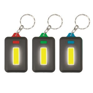 LED COB KEYRING TORCH TRAY OF 12