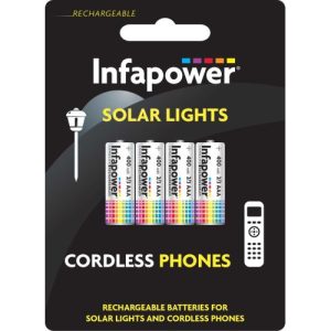 4 X 2/3 AAA SOLAR/PHONE BATTERY