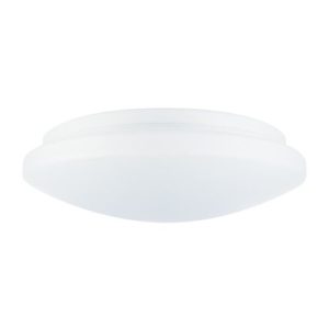 INTEGRAL VALUE+ CEILING/WALL LIGHT 288MM DIA IP44 1200LM 12W CCT ADJUSTABLE 3/4/5000K PLUS MICROWAVE SENSOR 120 BEAM NON-DIMM 100 LM/W