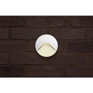 INTEGRAL OUTDOOR DECORATIVE WALL LIGHT PATHLUX STEP IP65 100LM 2.2W 3000K DOWN LIGHT WHITE