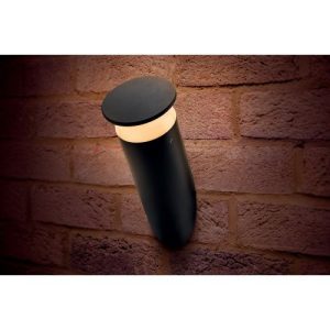 INTEGRAL OUTDOOR DECORATIVE WALL LIGHT BOUGH IP65 420LM 9W 3000K OMNI DIRECTIONAL DARK GREY