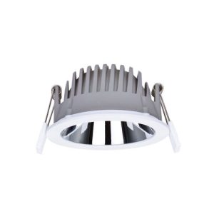INTEGRAL RECESSED DOWNLIGHT 125MM CUTOUT 20W 2000LM 100LM/W 3000K 65 BEAM IP44 NON-DIMM WHITE