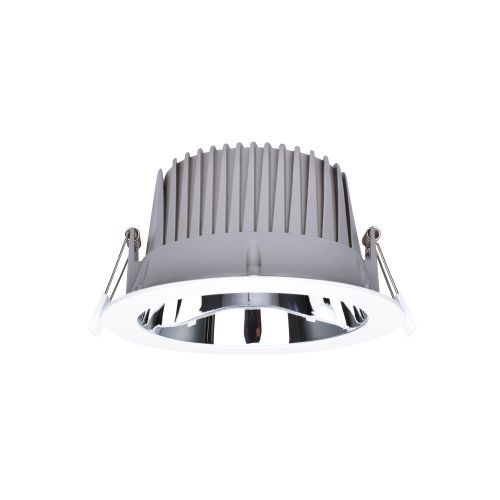 INTEGRAL RECESSED DOWNLIGHT 200MM CUTOUT 35W 4000LM 115LM/W 4000K 75 BEAM IP44 DIMMABLE WHITE