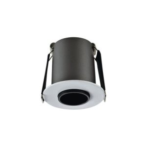 INTEGRAL HI-BRITE DOWNLIGHT 45MM CUTOUT 9W 500LM 58LM/W 3000K 30 BEAM NON-DIMM WHITE