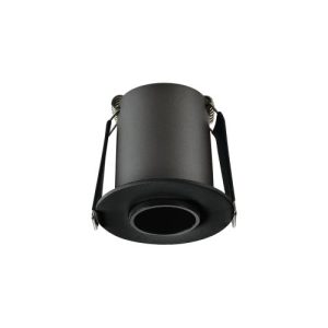 INTEGRAL HI-BRITE DOWNLIGHT 45MM CUTOUT 9W 500LM 58LM/W 3000K 30 BEAM DIMMABLE BLACK