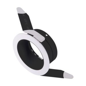 INTEGRAL ACCENTPLUS MINI DOWNLIGHT FOR LED MR11 GU10 45MM CUTOUT IP20 MATT BLACK ROUND