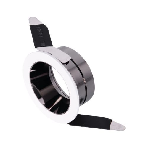 INTEGRAL ACCENTPLUS MINI DOWNLIGHT FOR LED MR11 GU10 45MM CUTOUT IP20 MIRROR BLACK ROUND