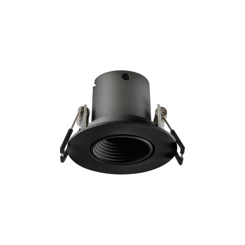 INTEGRAL MINI TILTABLE DOWNLIGHT 50MM CUTOUT 3.3W 170LM 52LM/W 4000K 15 BEAM NON-DIM BLACK 95 CRI