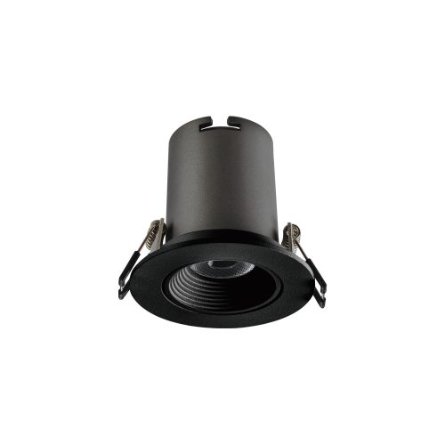 INTEGRAL HI-BRITE TILTABLE DOWNLIGHT 60MM CUTOUT 9W 785LM 90LM/W 4000K 30 BEAM DIMMABLE BLACK
