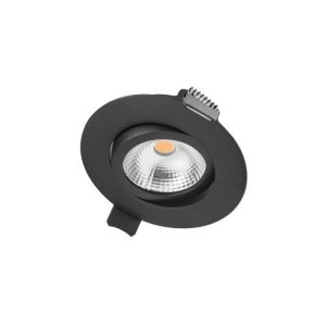 INTEGRAL ULTRA SLIM TILTABLE DOWNLIGHT 65MM CUTOUT 6.5W 650LM 100LM/W 3000K