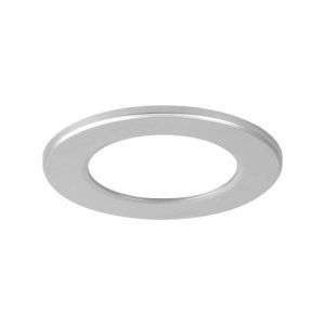 INTEGRAL COMPACT ECO LED DOWNLIGHT BEZEL ACCESSORY MATT SILVER ROUND