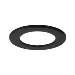 INTEGRAL COMPACT ECO LED DOWNLIGHT BEZEL ACCESSORY MATT BLACK ROUND