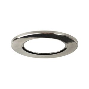 INTEGRAL COMPACT ECO LED DOWNLIGHT BEZEL ACCESSORY SATIN NICKEL ROUND