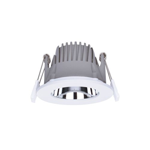INTEGRAL RECESSED DOWNLIGHT 75MM CUTOUT 6W 600LM 100LM/W 4000K 60 BEAM IP44 NON-DIMM WHITE