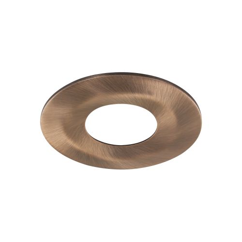 INTEGRAL LOW-PROFILE FIRE RATED DOWNLIGHT COPPER BEZEL