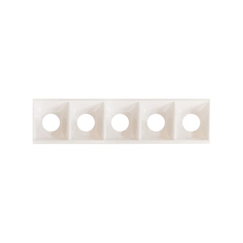 INTEGRAL POLISHED WHITE TRACELUX OUTER COVER 5 LIGHT LENGTH