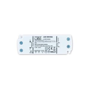 INTEGRAL CONSTANT VOLTAGE DRIVER 20W 24VDC IP20 NON-DIMM 200-240V INPUT