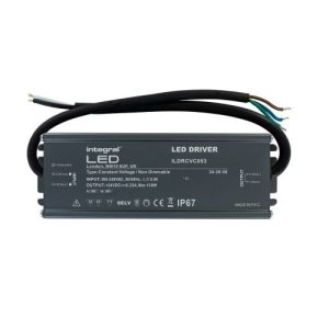 INTEGRAL CONSTANT VOLTAGE DRIVER 150W 24VDC IP67 NON-DIMM 200-240V INPUT