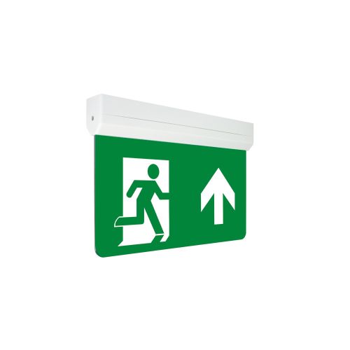 INTEGRAL EMERGENCY EXIT SIGN 26M VIEWING 1W 3HR MAINTAINED OR NON-MAINTAINED 60 LUMENS