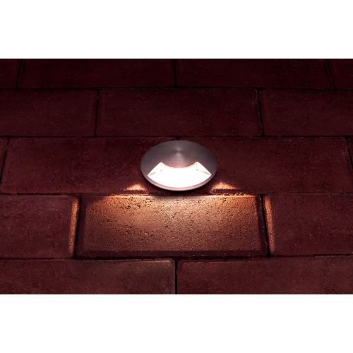 INTEGRAL OUTDOOR IN GROUND UPLIGHT WITH H2O STOP IP67 45LM 4.5W 3000K PATHLIGHT 1 WAY STAINLESS STEEL INTEGRAL