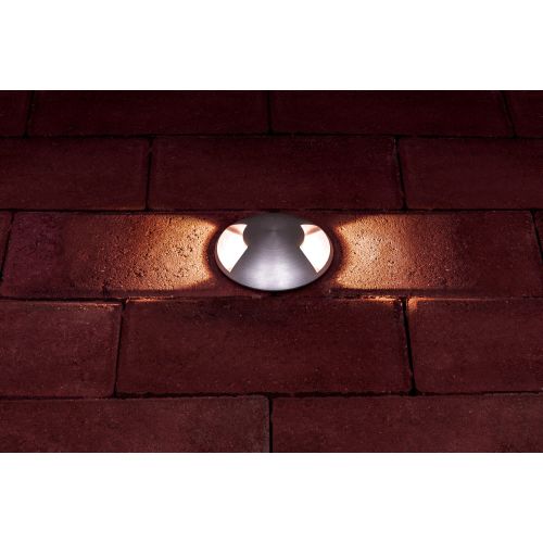 INTEGRAL OUTDOOR IN GROUND UPLIGHT WITH H2O STOP IP67 52LM 4.5W 3000K PATHLIGHT 2 WAY STAINLESS STEEL INTEGRAL