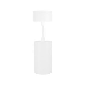INTEGRAL ACCENTPLUS SPOTLIGHT S1 56MM DIAMETER 100MM LENGTH GU10 LED BASE SURFACE MOUNTED SUSPENDED PENDANT 1M CABLE WHITE FINISH