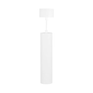 INTEGRAL ACCENTPLUS SPOTLIGHT S1 56MM DIAMETER 235MM LENGTH GU10 LED BASE SURFACE MOUNTED SUSPENDED PENDANT 1M CABLE WHITE FINISH