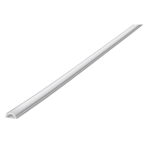 INTEGRAL PROFILE ALUMINIUM BENDABLE SURFACE MOUNT 1M FROSTED DIFFUSER 11 X 4.5MM INCLUDE 2 ENDCAPS AND 2 MOUNTING BRACKETS