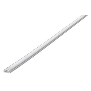 INTEGRAL PROFILE ALUMINIUM BENDABLE SURFACE MOUNT 2M FROSTED DIFFUSER 11 X 4.5MM INCLUDE 2 ENDCAPS AND 4 MOUNTING BRACKETS