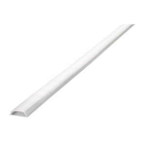 INTEGRAL PROFILE ALUMINIUM BENDABLE SURFACE MOUNT 2M FROSTED DIFFUSER 18 X 5.7MM INCLUDE 2 ENDCAPS AND 4 MOUNTING BRACKETS
