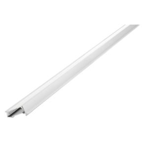 INTEGRAL PROFILE ALUMINIUM 70 DEGREE RECESSED 2M FROSTED DIFFUSER INCLUDE 2 ENDCAPS