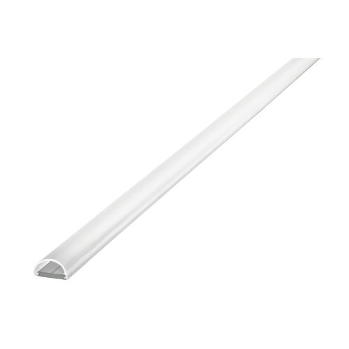 INTEGRAL PROFILE ALUMINIUM SURFACE MOUNT 2M FROSTED DIFFUSER 13.8 X 8MM INCLUDE 2 ENDCAPS
