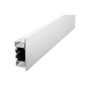 INTEGRAL PROFILE ALUMINIUM SURFACE MOUNT 1M FROSTED DIFFUSER INCLUDE 2 ENDCAPS AND 8 SCREWS