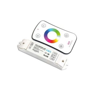 INTEGRAL RECEIVER WITH REMOTE TOUCH RGB 12-24V CONSTANT VOLTAGE 108W(12V) AND 216W(24V)