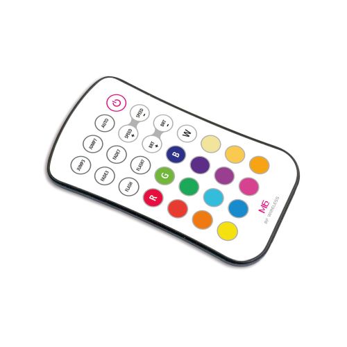 INTEGRAL RECEIVER WITH REMOTE BUTTON RGB 12-24V CONSTANT VOLTAGE 108W(12V) AND 216W(24V)