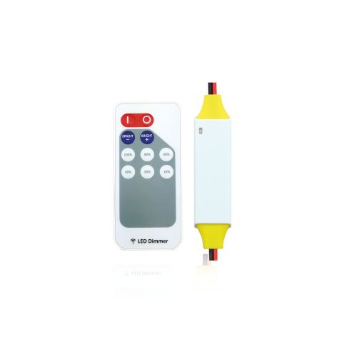 INTEGRAL RF RECEIVER AND REMOTE SINGLE COLOUR 5-24V CONSTANT VOLTAGE 50W(5V) AND 120W(12V) AND 240W(24V)