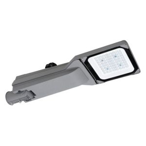 INTEGRAL MATRIX MINI STREET LIGHT 7500LM 50W 4000K OPTIC-T2M IP66 34 TO 48MM DIA SPIGOT CLAMP NFC IK09 NEMA3 WITH CAP & AUTO-DISCONNECT RAL7037