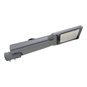 INTEGRAL MATRIX MIDI STREET LIGHT 12000LM 80W 4000K OPTIC-T2M IP66 60MM DIA SPIGOT CLAMP NFC IK09 NEMA3 WITH CAP & AUTO-DISCONNECT RAL7037