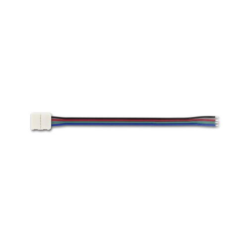 INTEGRAL CONNECTOR TO 150MM WIRE 5PACK FOR IP33/IP20 10MM WIDTH RGB STRIP